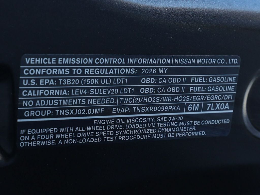 2026 Nissan Kicks SV