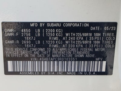 2024 Subaru Outback Touring