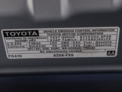 2025 Toyota Camry LE