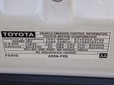 2025 Toyota Camry LE