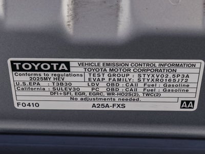 2025 Toyota Camry LE