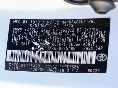 2023 Toyota Camry SE