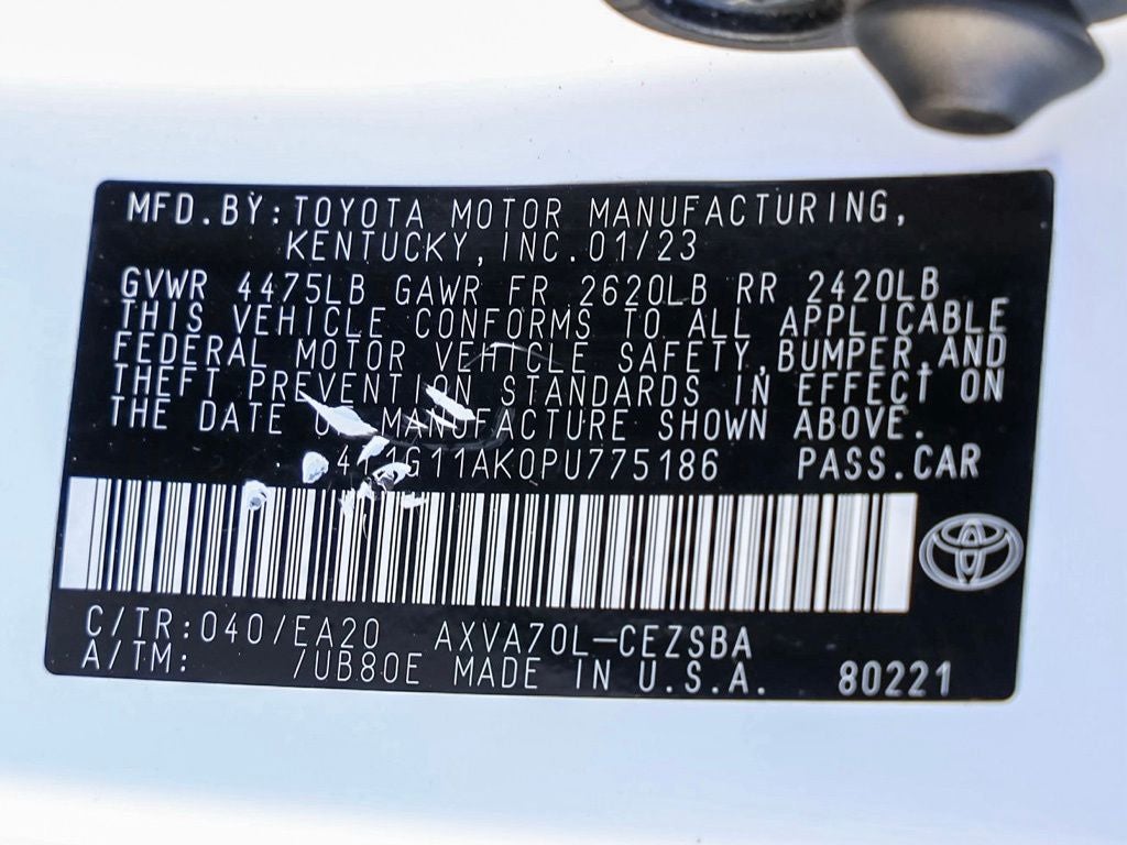 2023 Toyota Camry SE