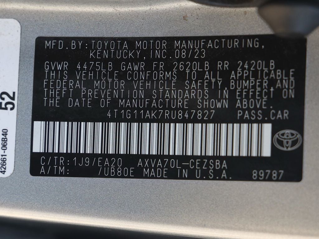 2024 Toyota Camry SE