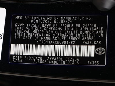 2024 Toyota Camry SE