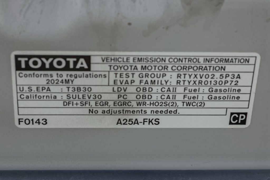 2024 Toyota Camry XSE