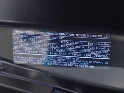 2026 Nissan Murano SV