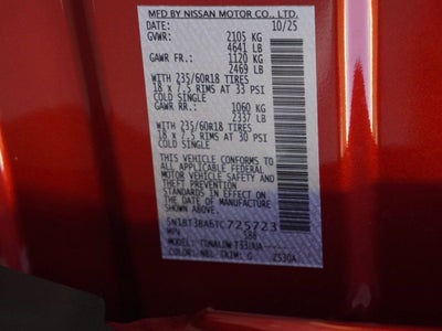 2026 Nissan Rogue SV