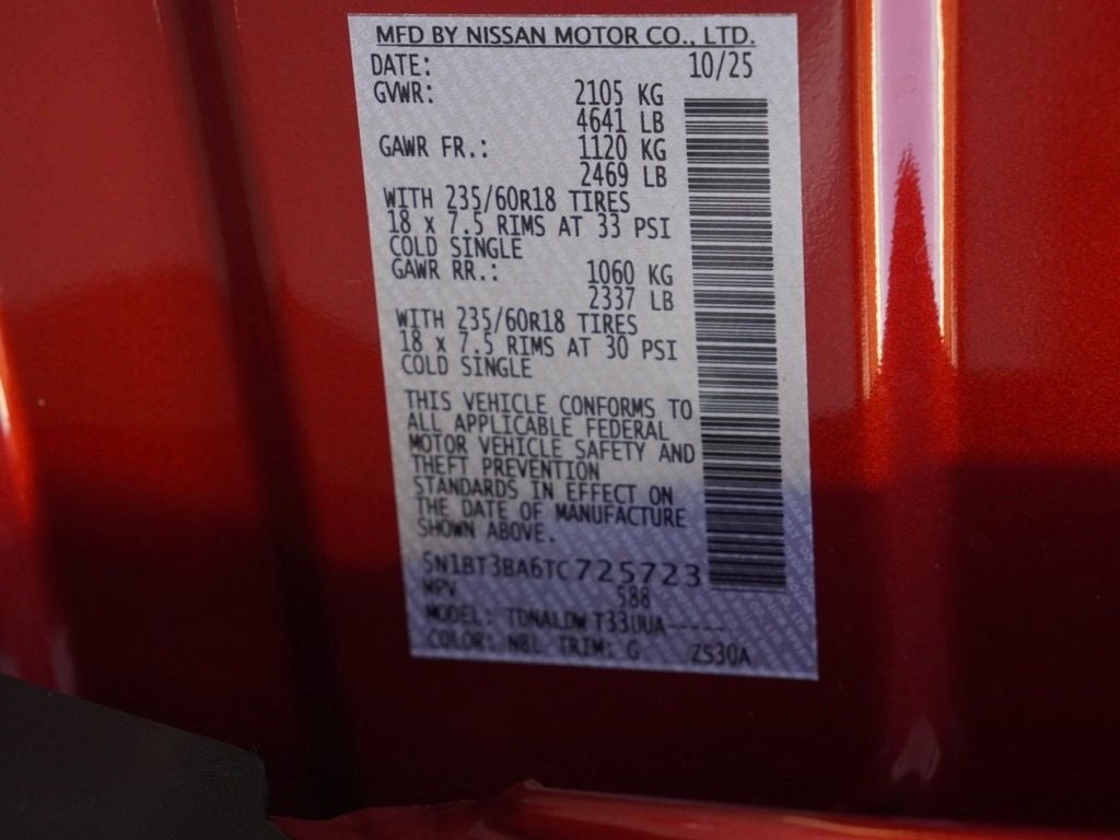 2026 Nissan Rogue SV