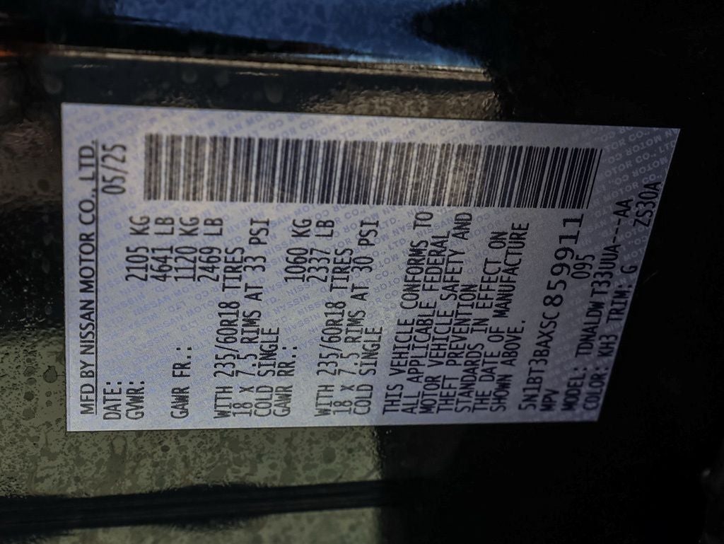 2025 Nissan Rogue SV