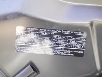 2026 Nissan Rogue SV