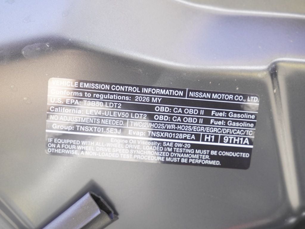 2026 Nissan Rogue SV