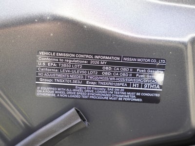 2026 Nissan Rogue Dark Armor