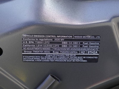 2026 Nissan Rogue Rock Creek