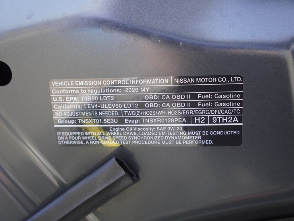 2026 Nissan Rogue Rock Creek