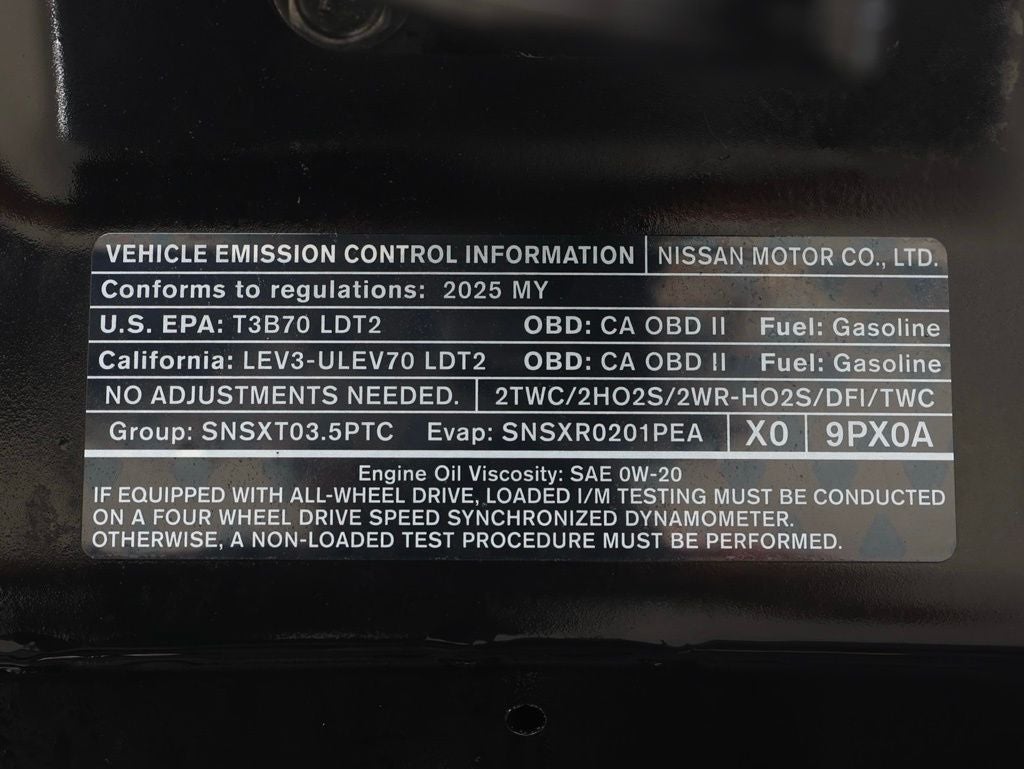 2025 Nissan Pathfinder S