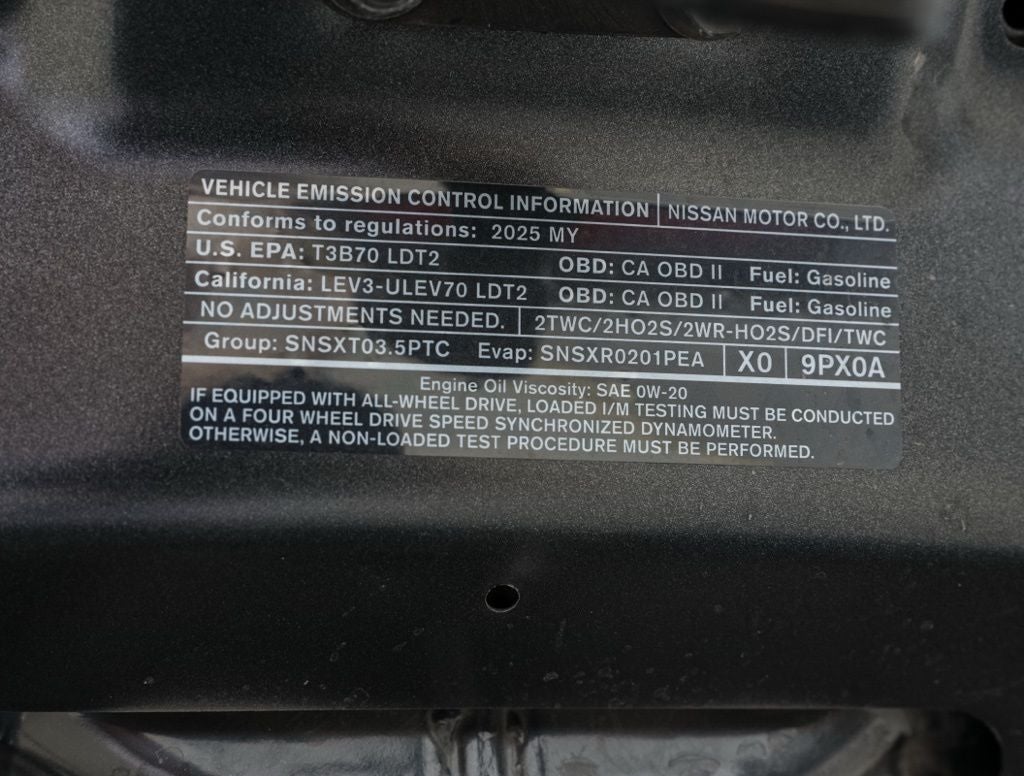 2025 Nissan Pathfinder S