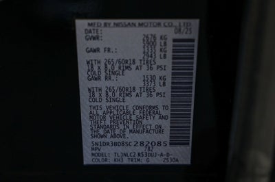 2025 Nissan Pathfinder Rock Creek
