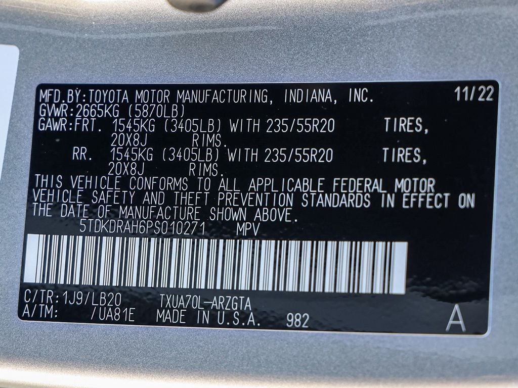 2023 Toyota Highlander Limited