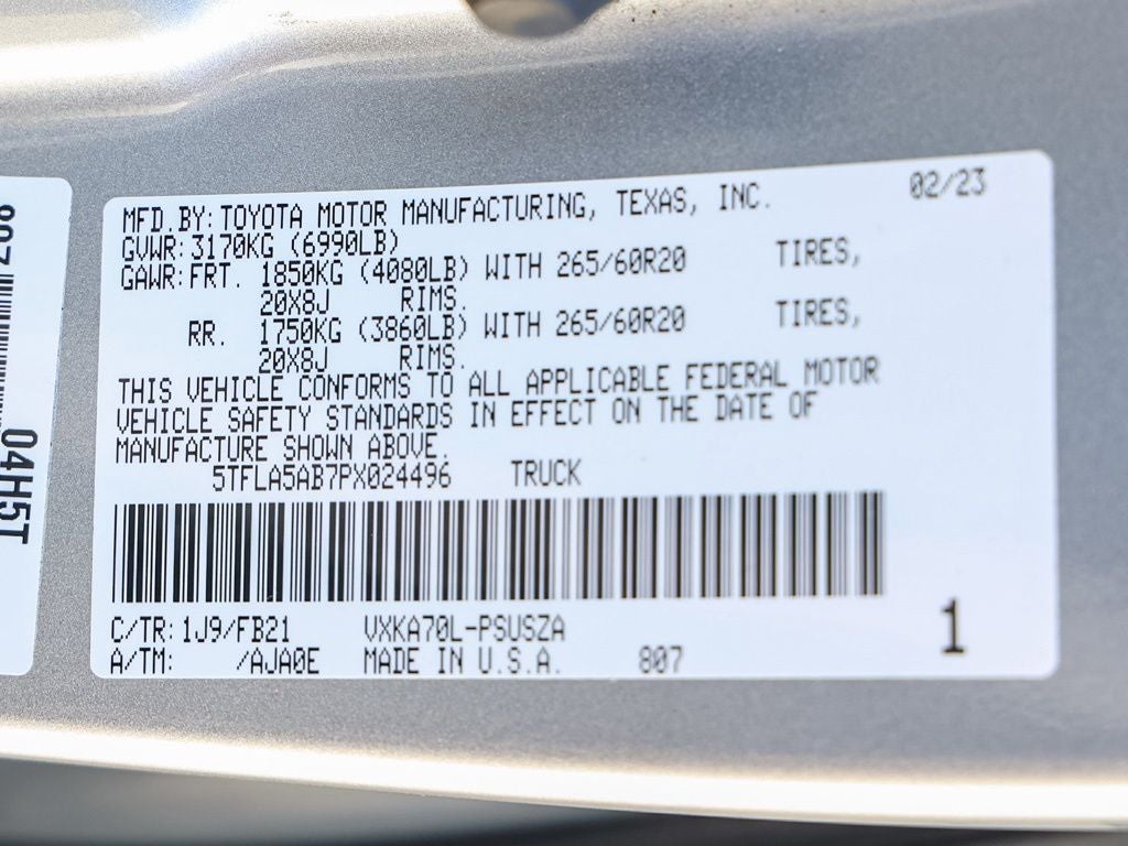 2023 Toyota Tundra SR5