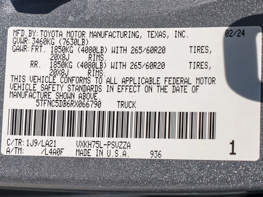 2024 Toyota Tundra Hybrid Platinum