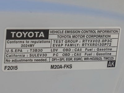 2024 Toyota Corolla LE
