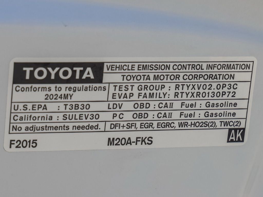2024 Toyota Corolla LE
