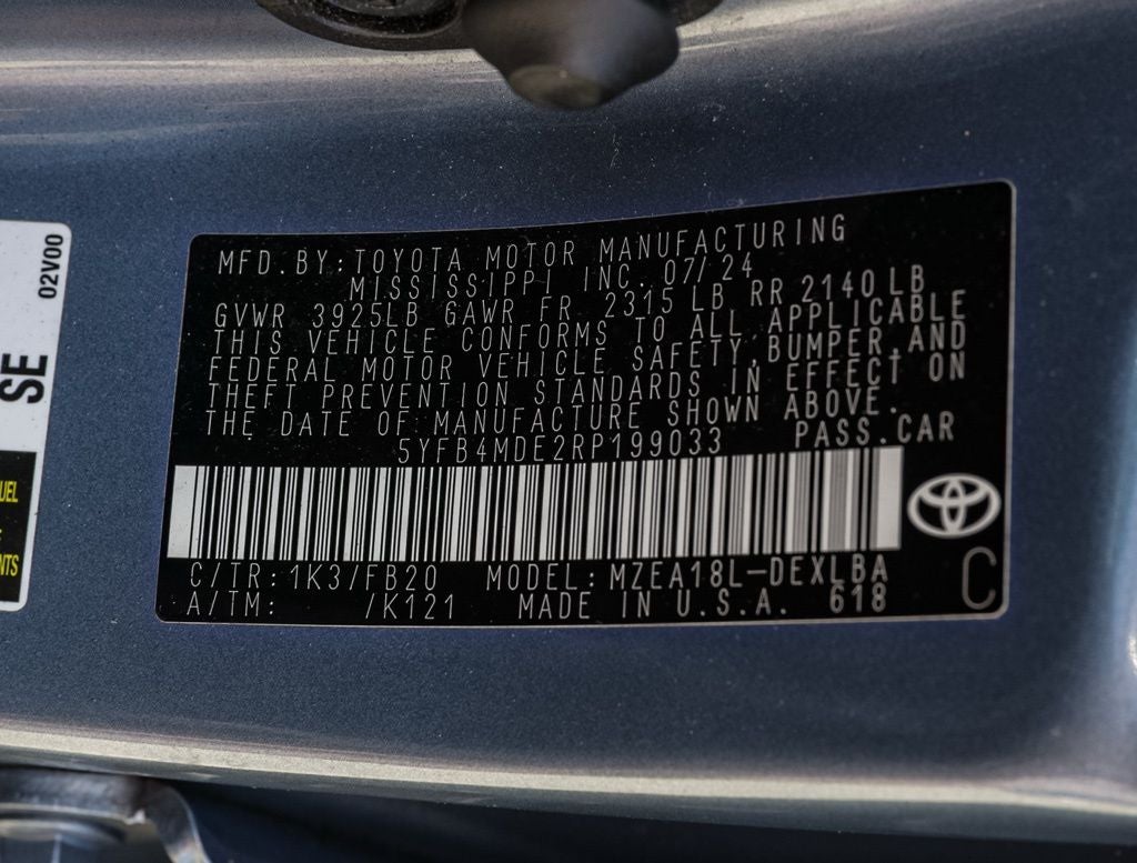 2024 Toyota Corolla LE