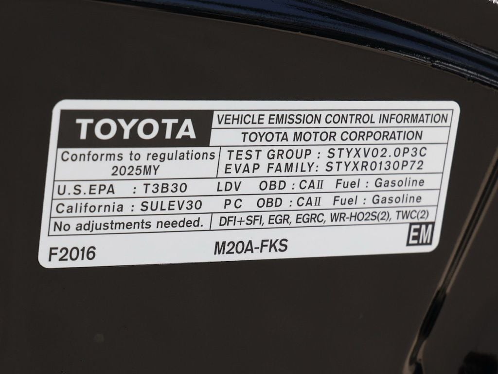 2025 Toyota Corolla LE