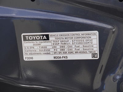 2025 Toyota Corolla LE