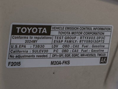 2024 Toyota Corolla LE