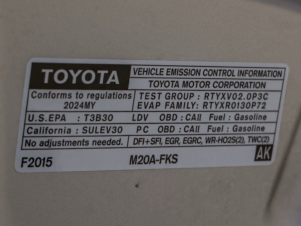 2024 Toyota Corolla LE