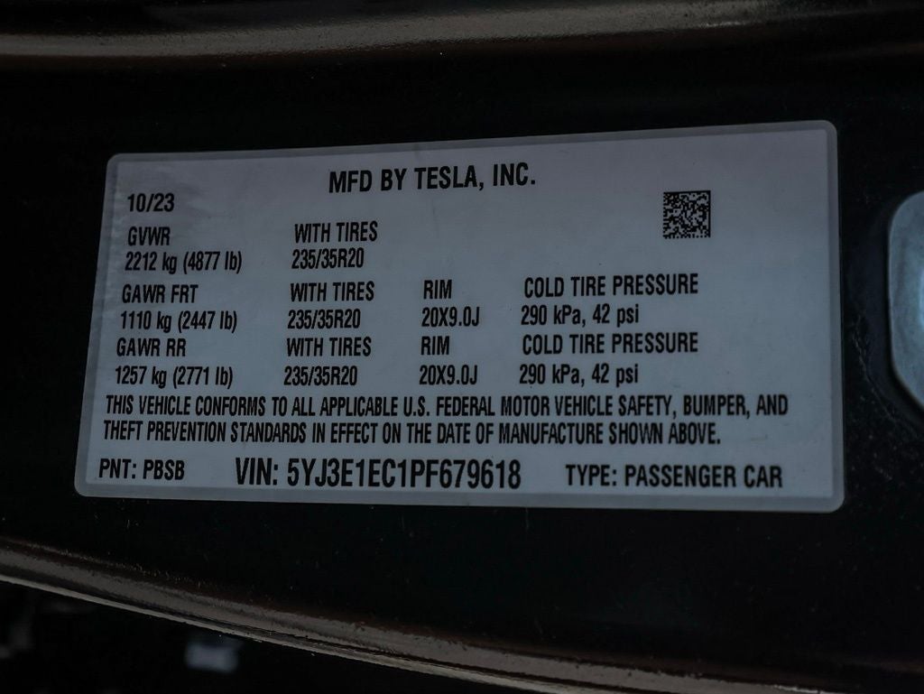 2023 Tesla Model 3 Performance