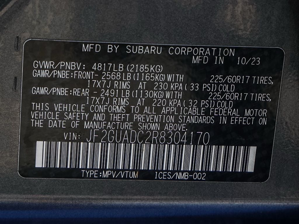 2024 Subaru Crosstrek Premium