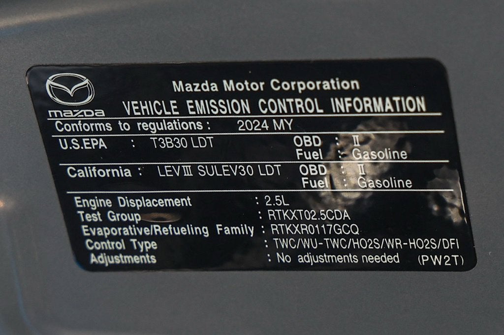 2024 Mazda Mazda CX-5 2.5 S Carbon Edition