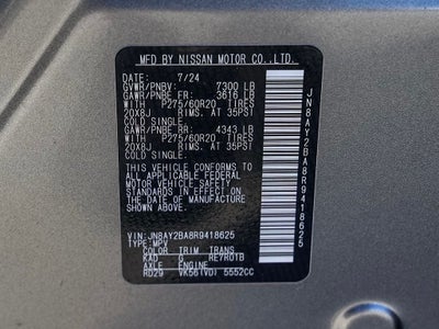2024 Nissan Armada SL