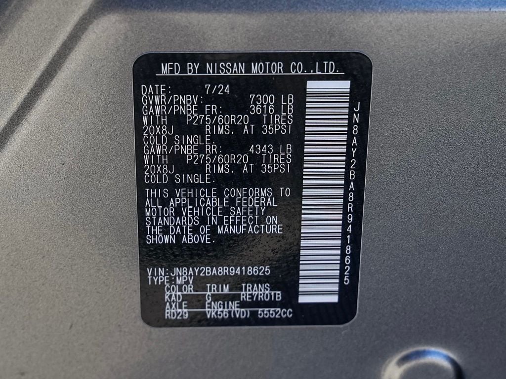 2024 Nissan Armada SL