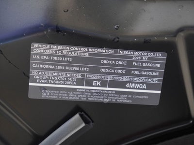 2026 Nissan Rogue Dark Armor