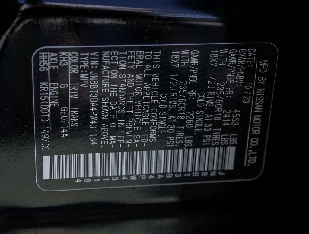 2023 Nissan Rogue SV