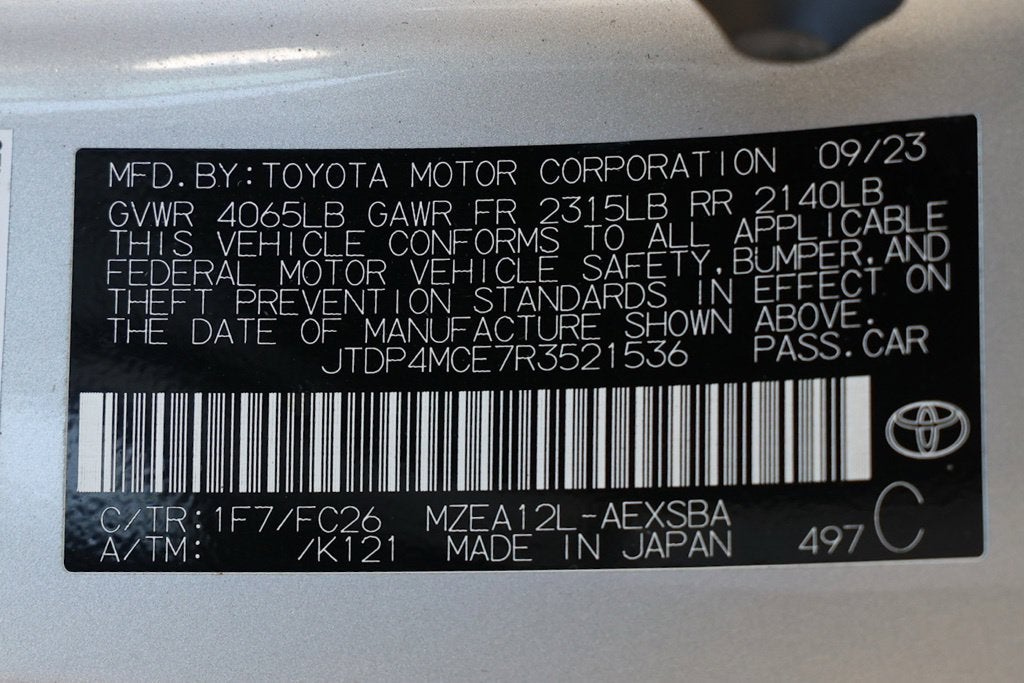 2024 Toyota Corolla SE