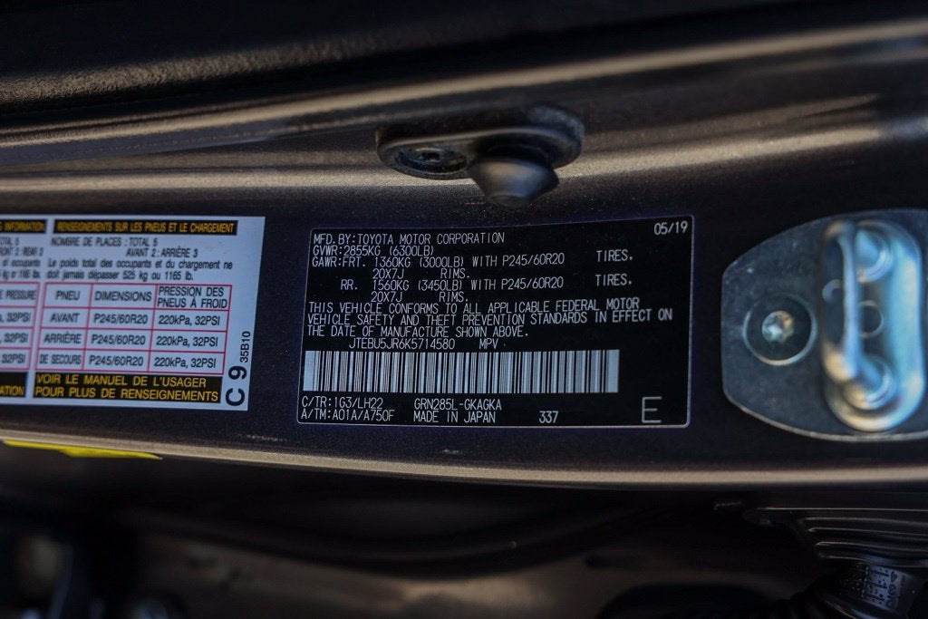 2019 Toyota 4Runner Limited Nightshade