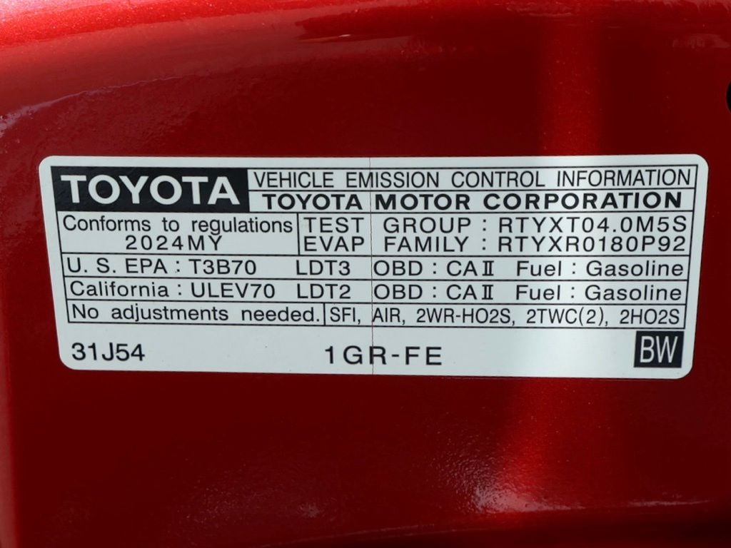 2024 Toyota 4Runner TRD Off-Road Premium