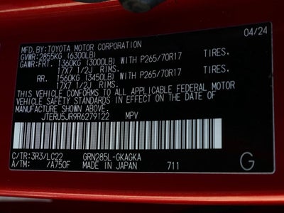 2024 Toyota 4Runner TRD Off-Road Premium