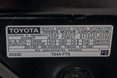 2025 Toyota 4Runner TRD Off-Road Premium