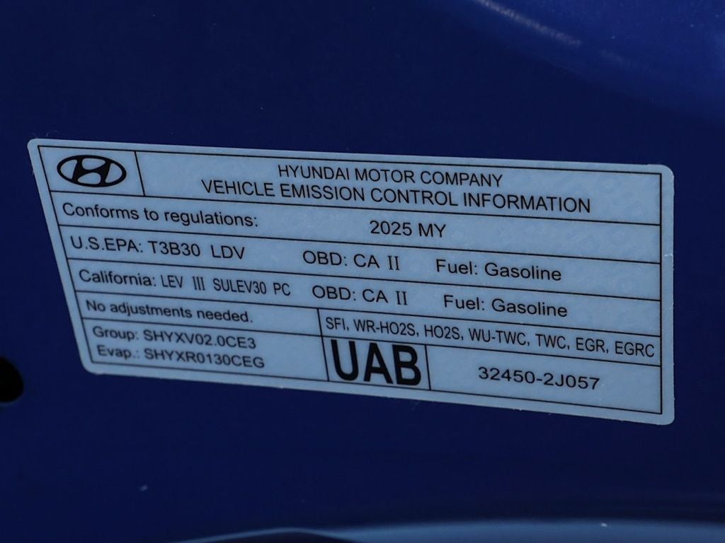 2025 Hyundai Elantra SEL Sport