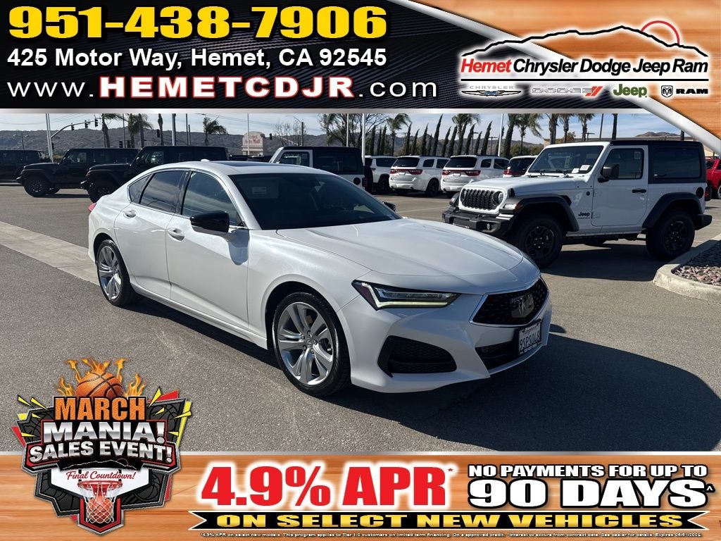 2022 Acura TLX Technology Package