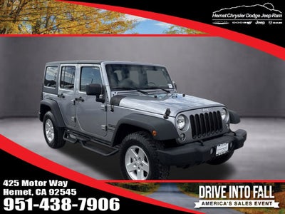 2018 Jeep Wrangler JK Unlimited Sport