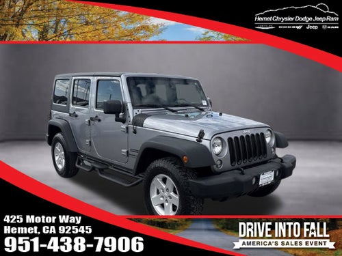 2018 Jeep Wrangler JK Unlimited Sport