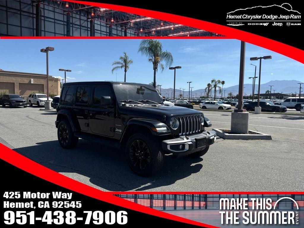 2021 Jeep Wrangler Unlimited Sahara 4xe