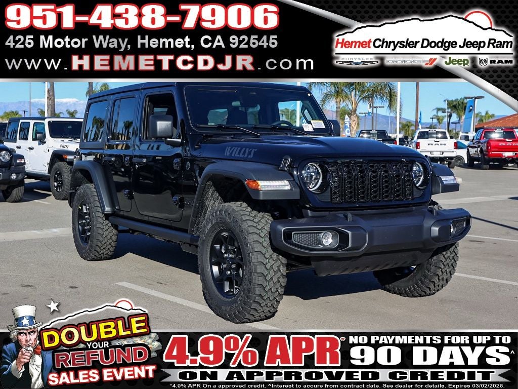 2026 Jeep Wrangler Willys